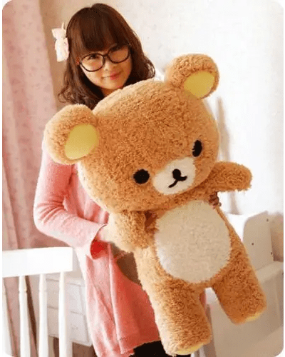 Adorable Rilakkuma Bear Plush Toy for Cosparty Fun - Cosparty