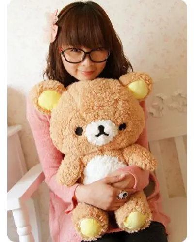 Adorable Rilakkuma Bear Plush Toy for Cosparty Fun - stuffed animal
