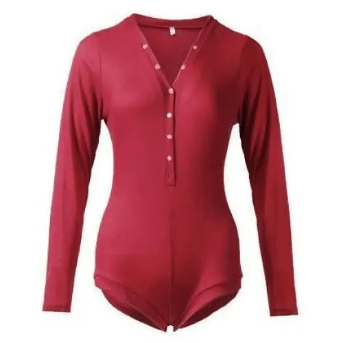 Adult Onesie with Soft Fabric and Secure Snap Closures in Various Colors - Cosparty