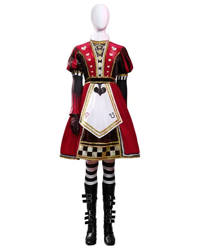 Alice: Madness Returns Alice Liddell Royal Suit Dress Cosplay Costume Set - Cosparty
