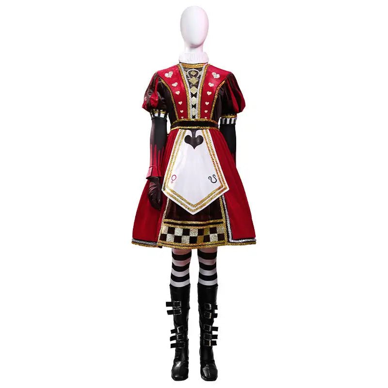 Alice: Madness Returns Alice Liddell Royal Suit Dress Cosplay Costume Set - Cosparty