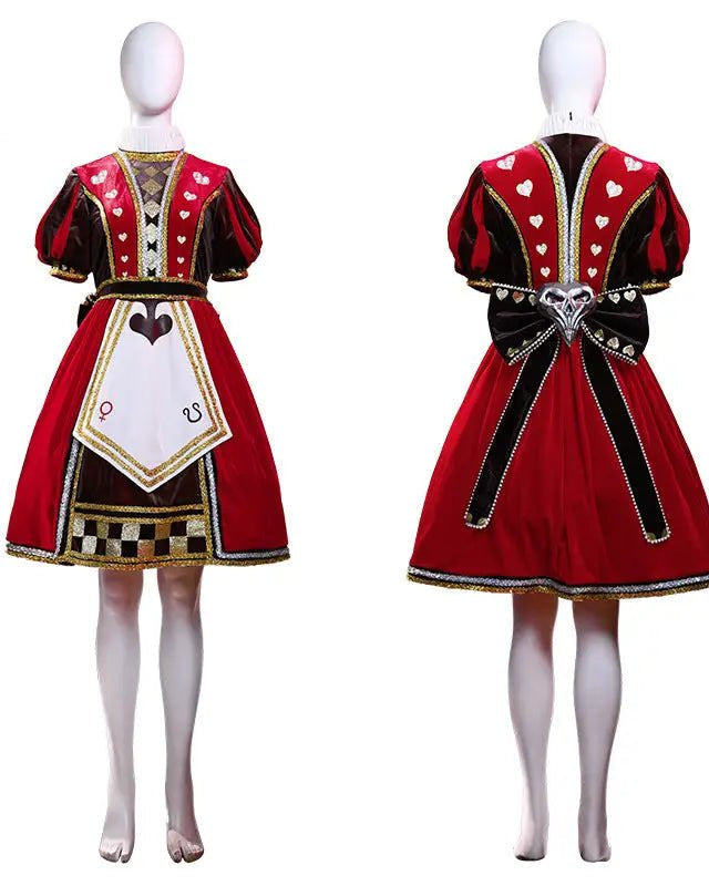 Alice: Madness Returns Alice Liddell Royal Suit Dress Cosplay Costume Set - Cosparty