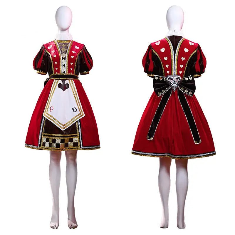 Alice: Madness Returns Alice Liddell Royal Suit Dress Cosplay Costume Set - Cosparty