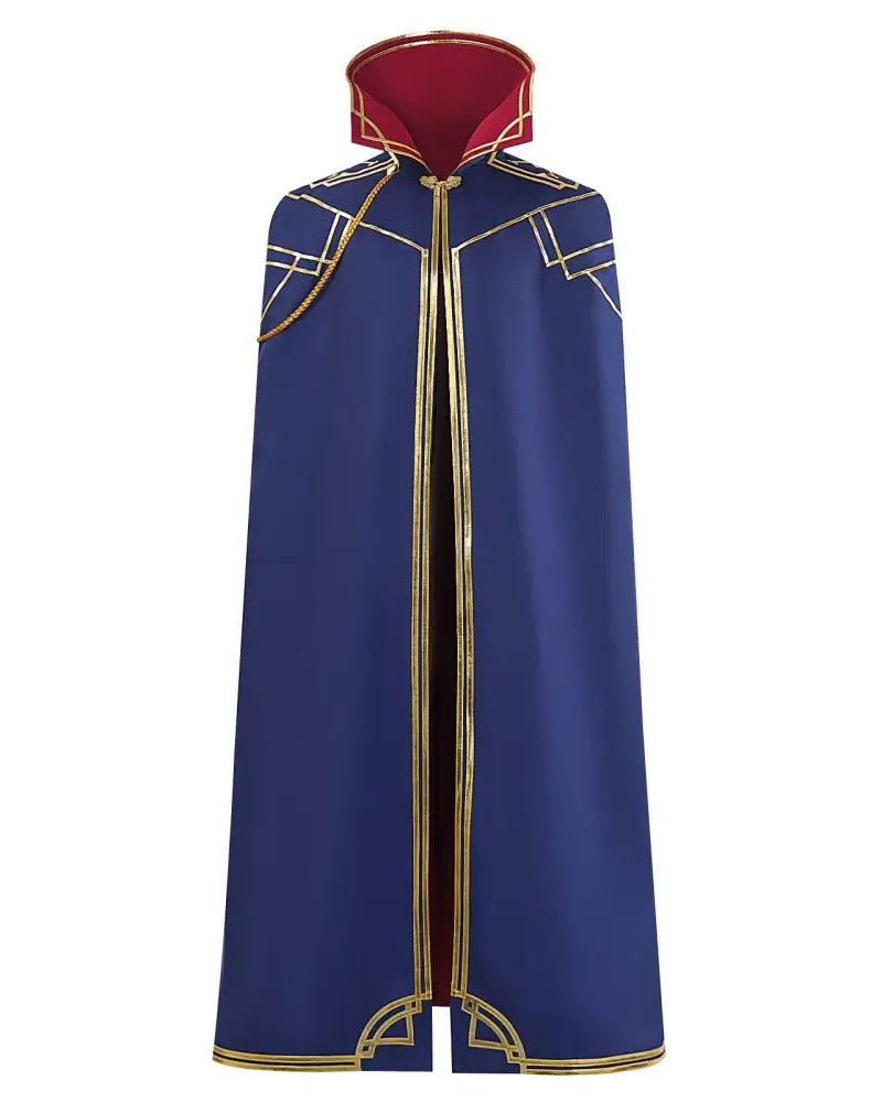 Arcane Caitlyn Kiramman Blue Cape Cosplay - Cosparty