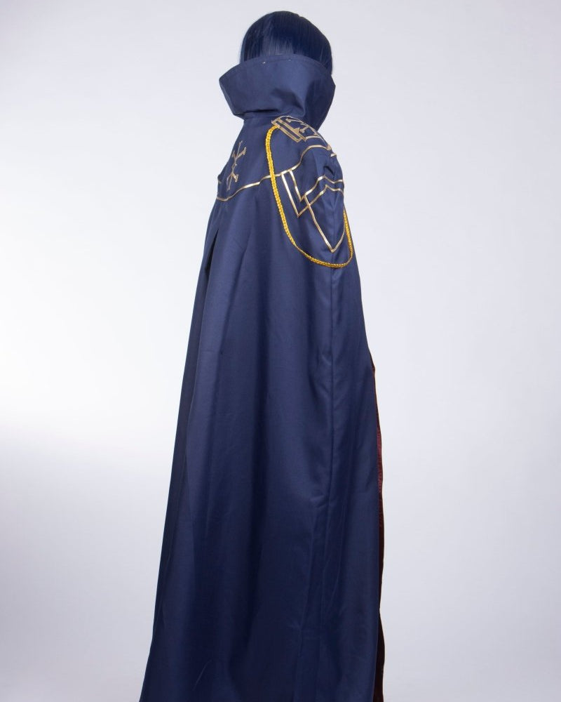 Arcane Caitlyn Kiramman Blue Cape Cosplay - Cosparty