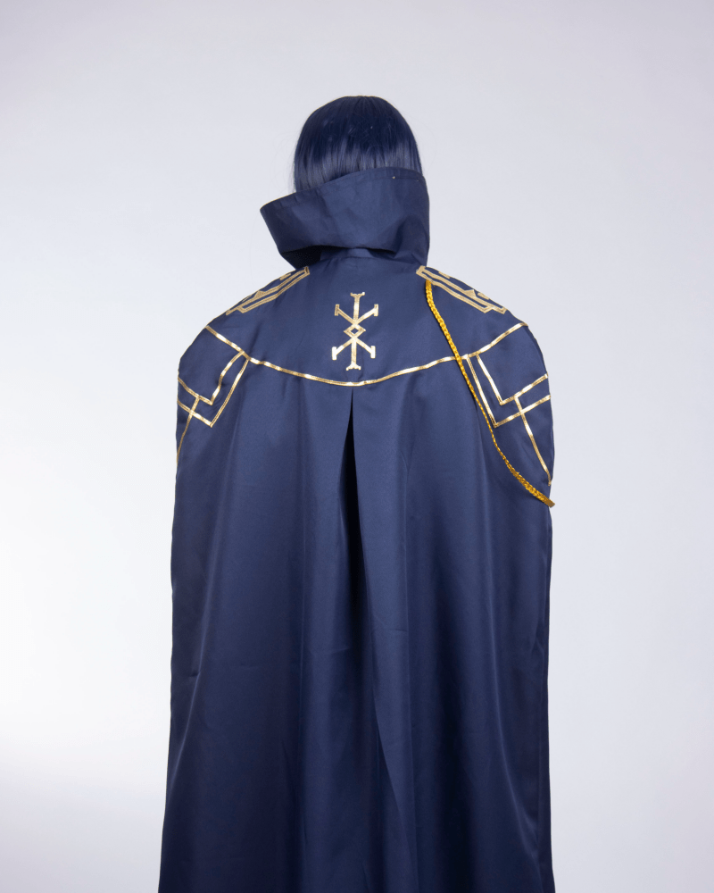 Arcane Caitlyn Kiramman Blue Cape Cosplay - Cosparty