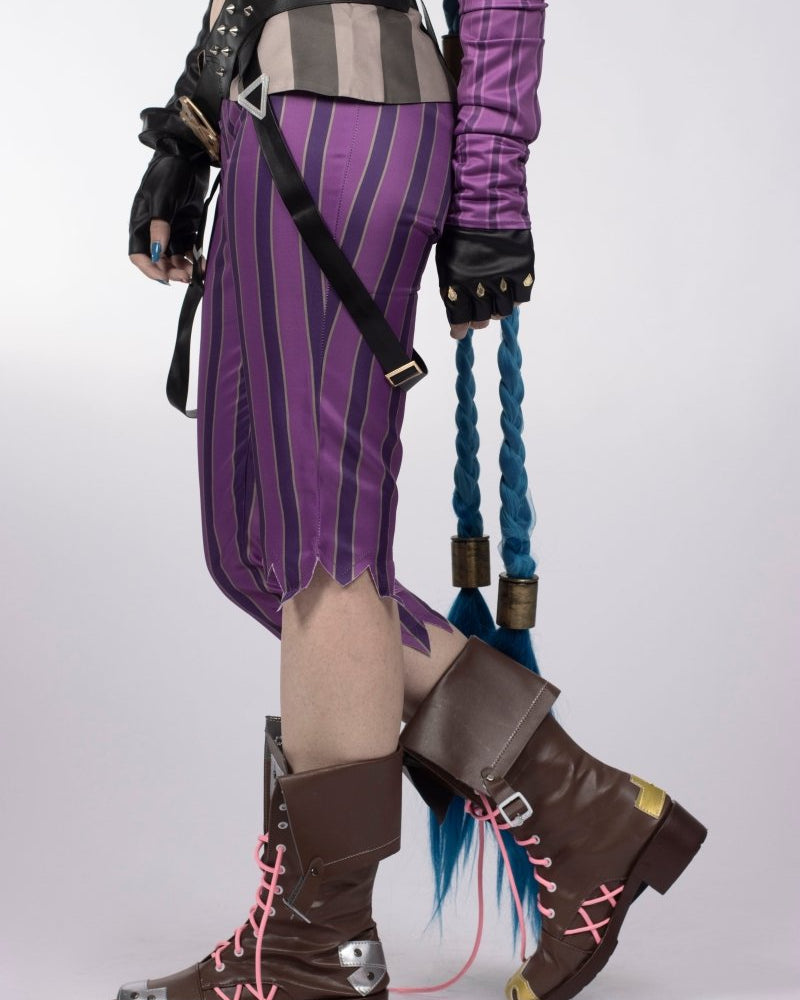 Arcane Jinx Cosplay Shoes - Cosparty
