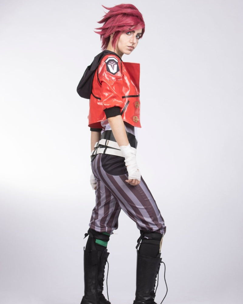 Arcane Season 1 Vi Cosplay Costume - Cosparty