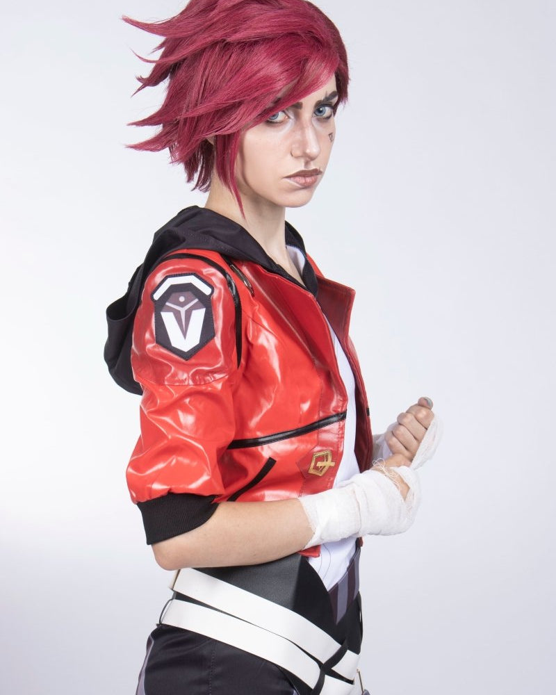 Arcane Season 1 Vi Cosplay Costume - Cosparty