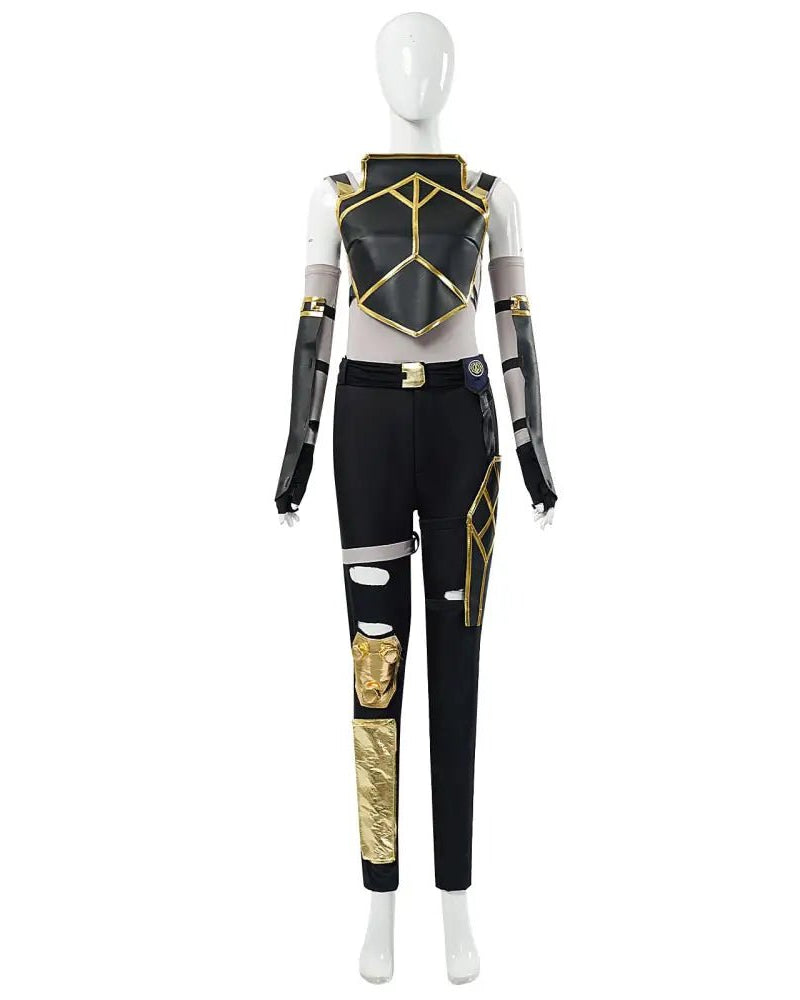 Arcane Season 2 Act 3 Vi Cosplay Costume Set - Cosparty