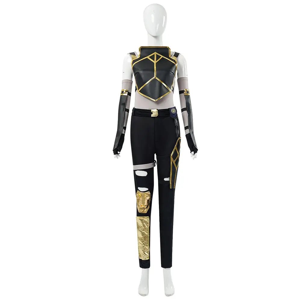 Arcane Season 2 Act 3 Vi Cosplay Costume Set - Cosparty