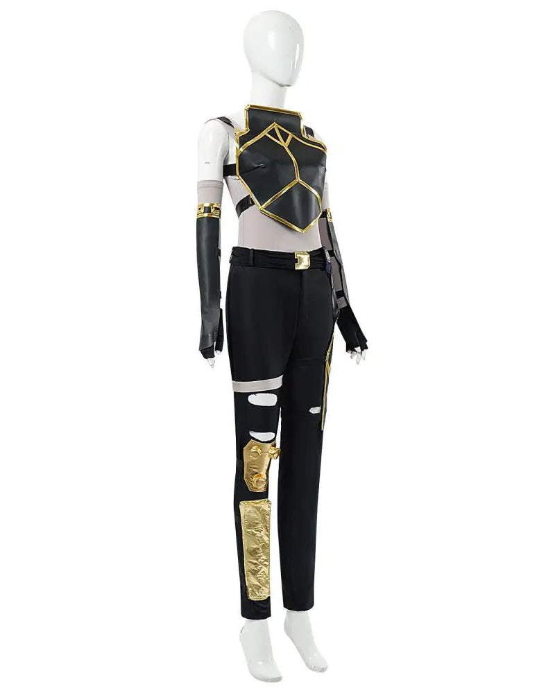 Arcane Season 2 Act 3 Vi Cosplay Costume Set - Cosparty