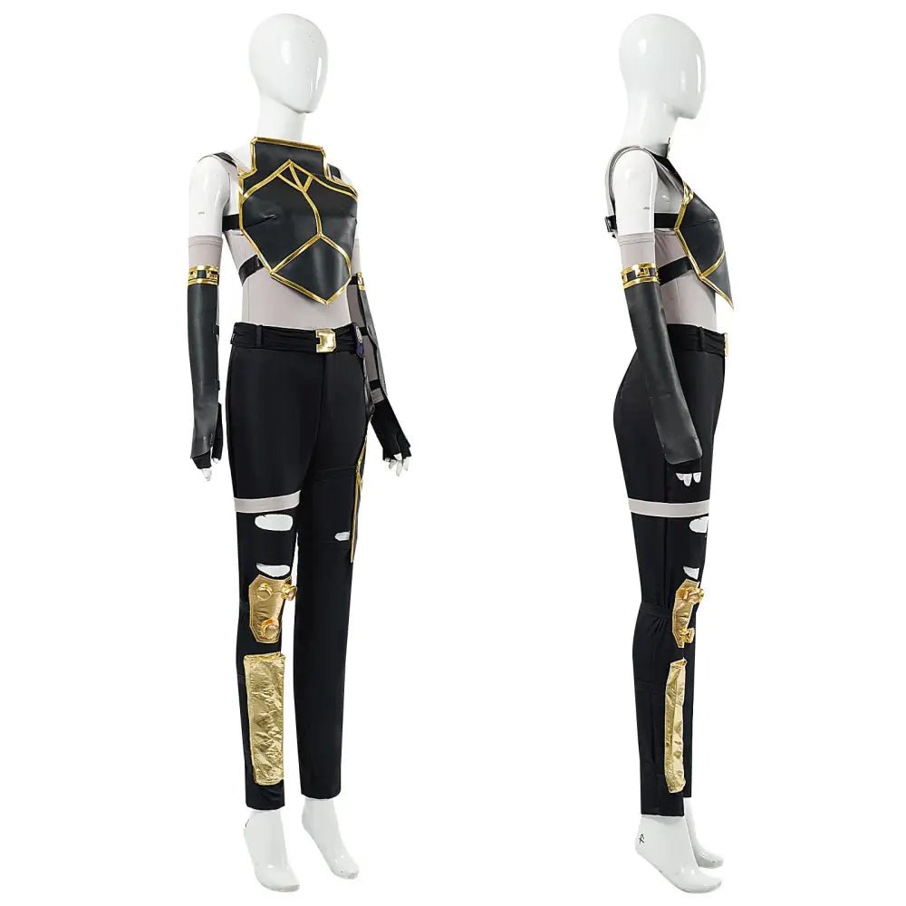 Arcane Season 2 Act 3 Vi Cosplay Costume Set - Cosparty