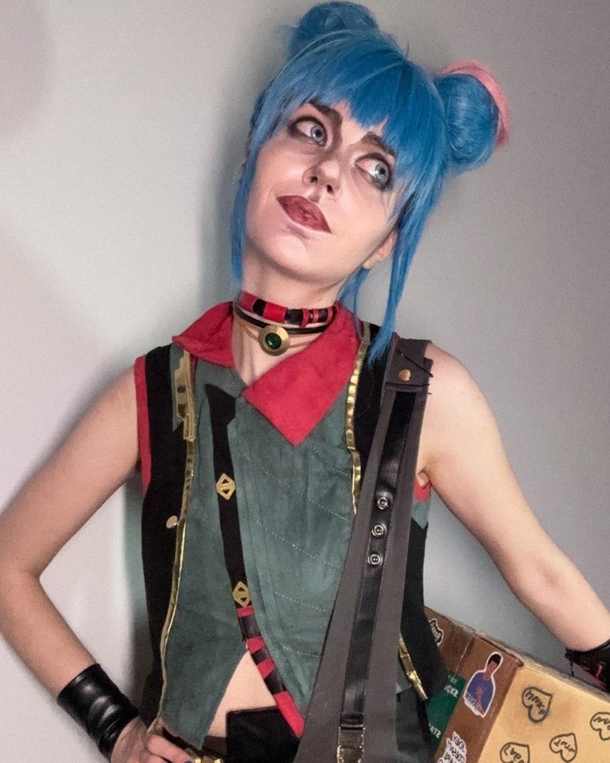 Arcane Season 2 AU Powder Buns Wig - Cosparty