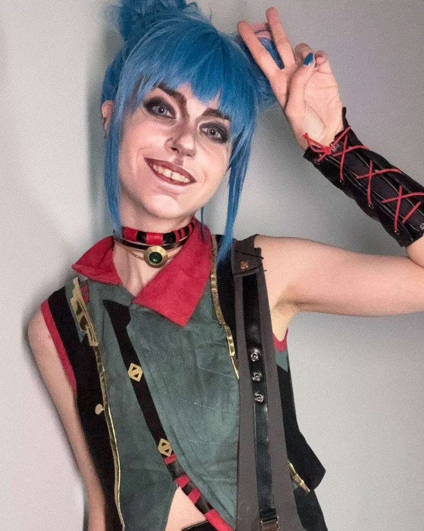 Arcane Season 2 AU Powder Buns Wig - Cosparty