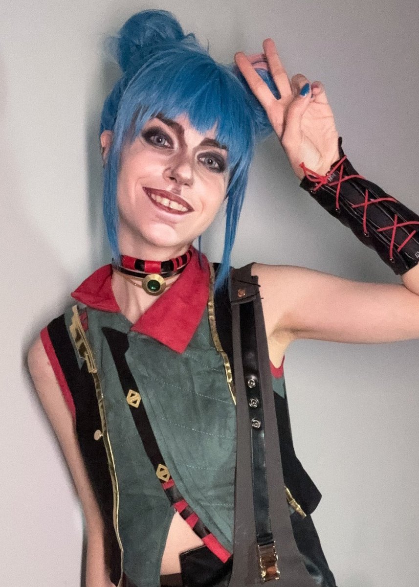 Arcane Season 2 AU Powder Buns Wig - Cosparty