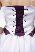 Arcane Season 2 AU Powder White Dress Cosplay Costume - Cosparty