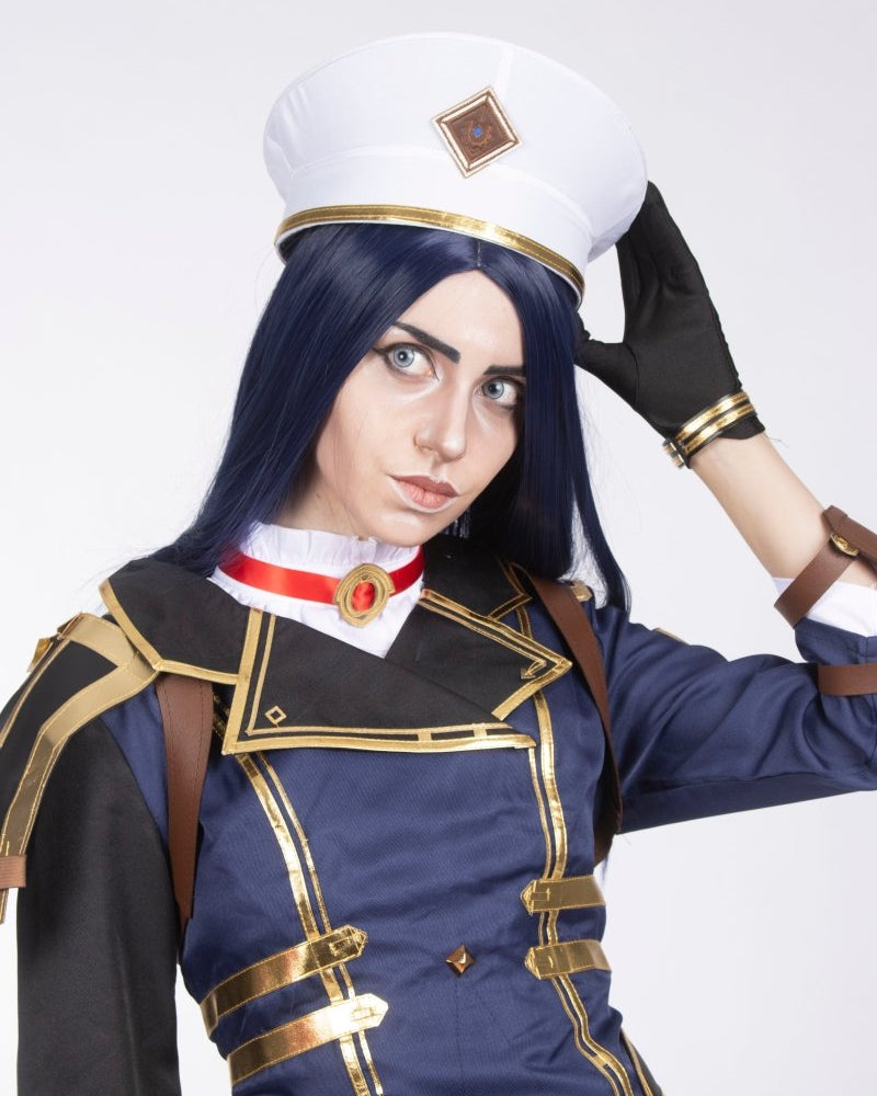 Arcane Season 2 Enforcer Caitlyn Kiramman and Vi Cosplay Costume - Cosparty