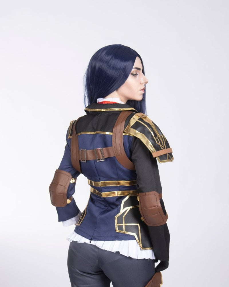 Arcane Season 2 Enforcer Caitlyn Kiramman and Vi Cosplay Costume - Cosparty