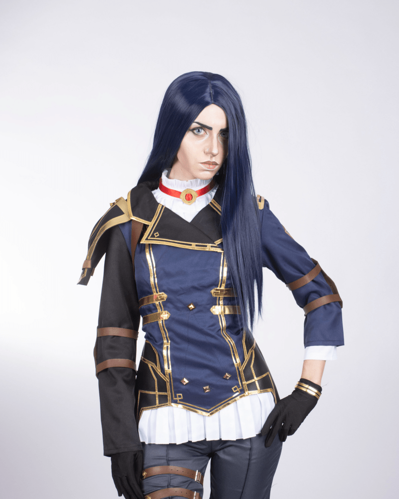 Arcane Season 2 Enforcer Caitlyn Kiramman and Vi Cosplay Costume - Cosparty