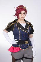 Arcane Season 2 Enforcer Caitlyn Kiramman and Vi Cosplay Costume - Cosparty