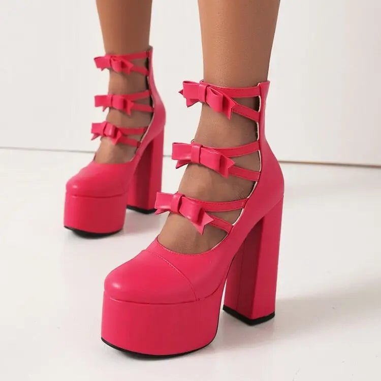 Baddie Babydoll Heels for Kawaii and Lolita Style Enthusiasts - Cosparty