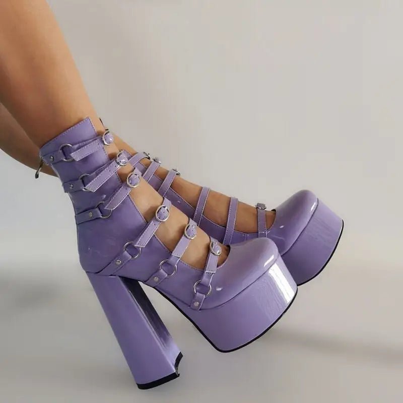 Baddie Babydoll Heels for Kawaii and Lolita Style Enthusiasts - Cosparty