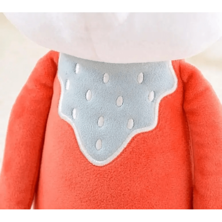 Black Striped Raccoon and Brown Fox Plushies in New Condition - Cosparty