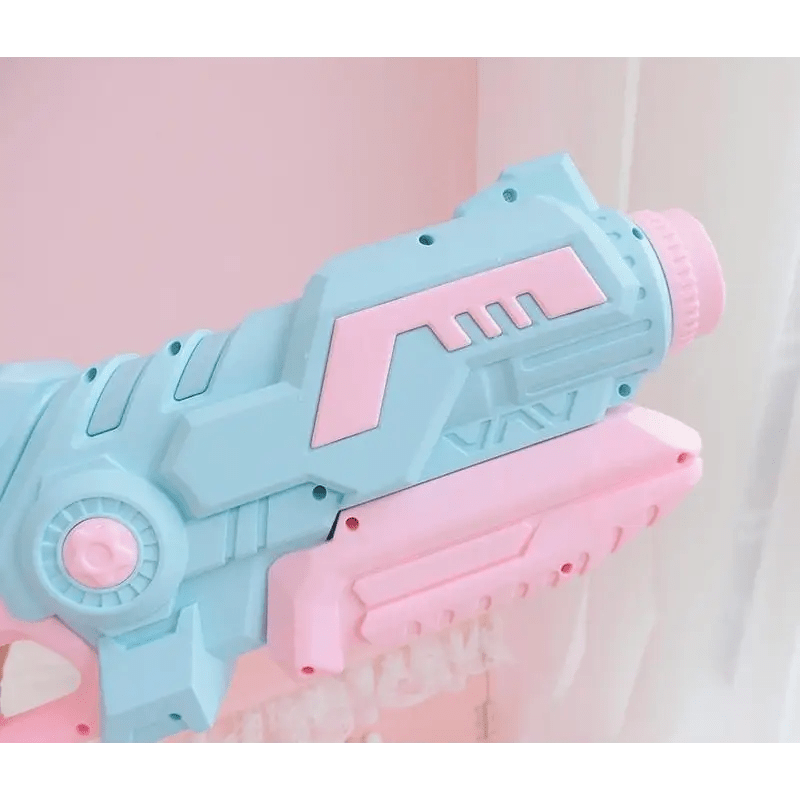 Blue Cotton Candy Colored Water Gun for Kawaii Princesses - Cosparty
