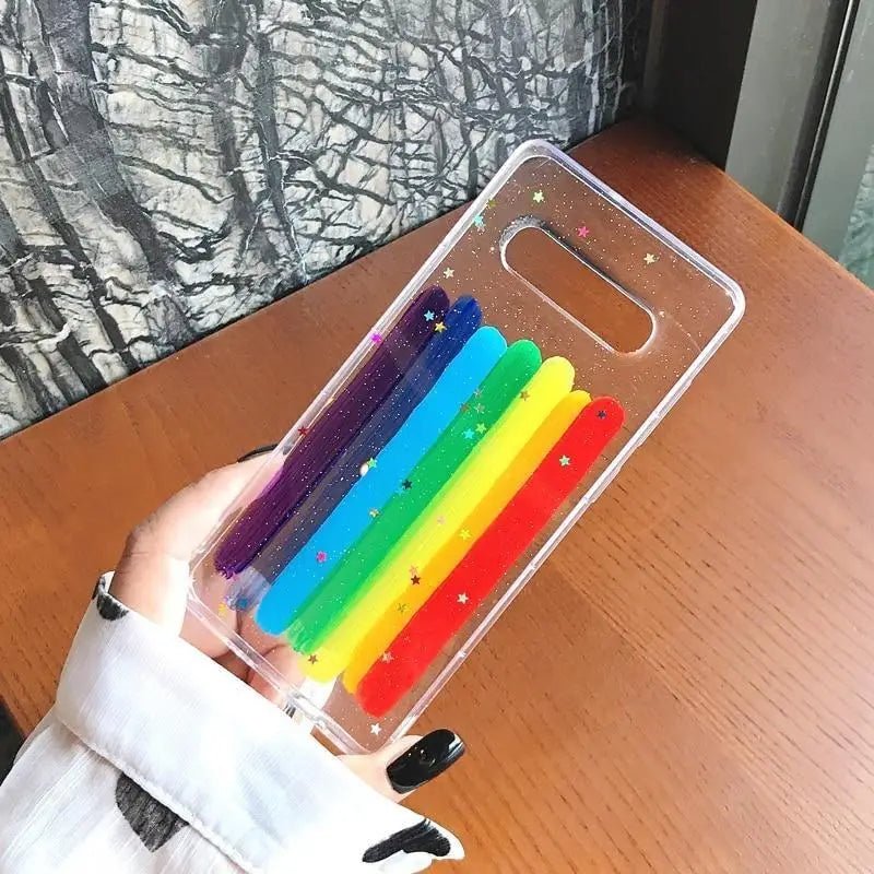 Bright Rainbow Pride Geometric Case for Samsung Note Products In Stock - Cosparty