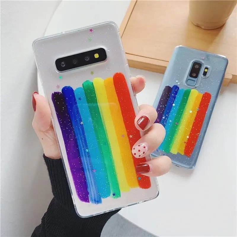 Bright Rainbow Pride Geometric Case for Samsung Note Products In Stock - Cosparty
