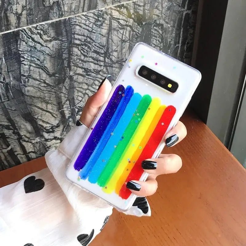 Bright Rainbow Pride Geometric Case for Samsung Note Products In Stock - Cosparty