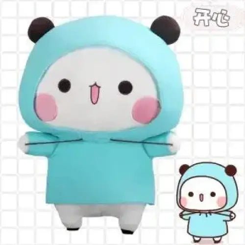 Bubu With a Hoodie Figurine for Cozy Decor - Cosparty