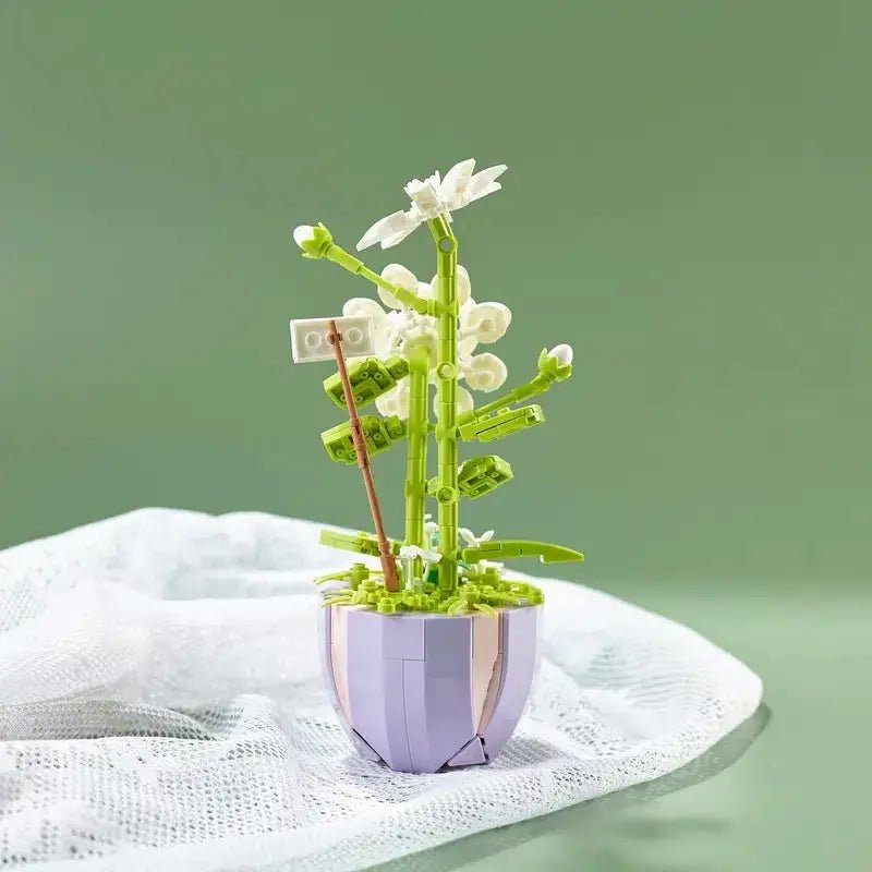 Building Block Flower Planter Set for Indoor Garden Oasis - Cosparty