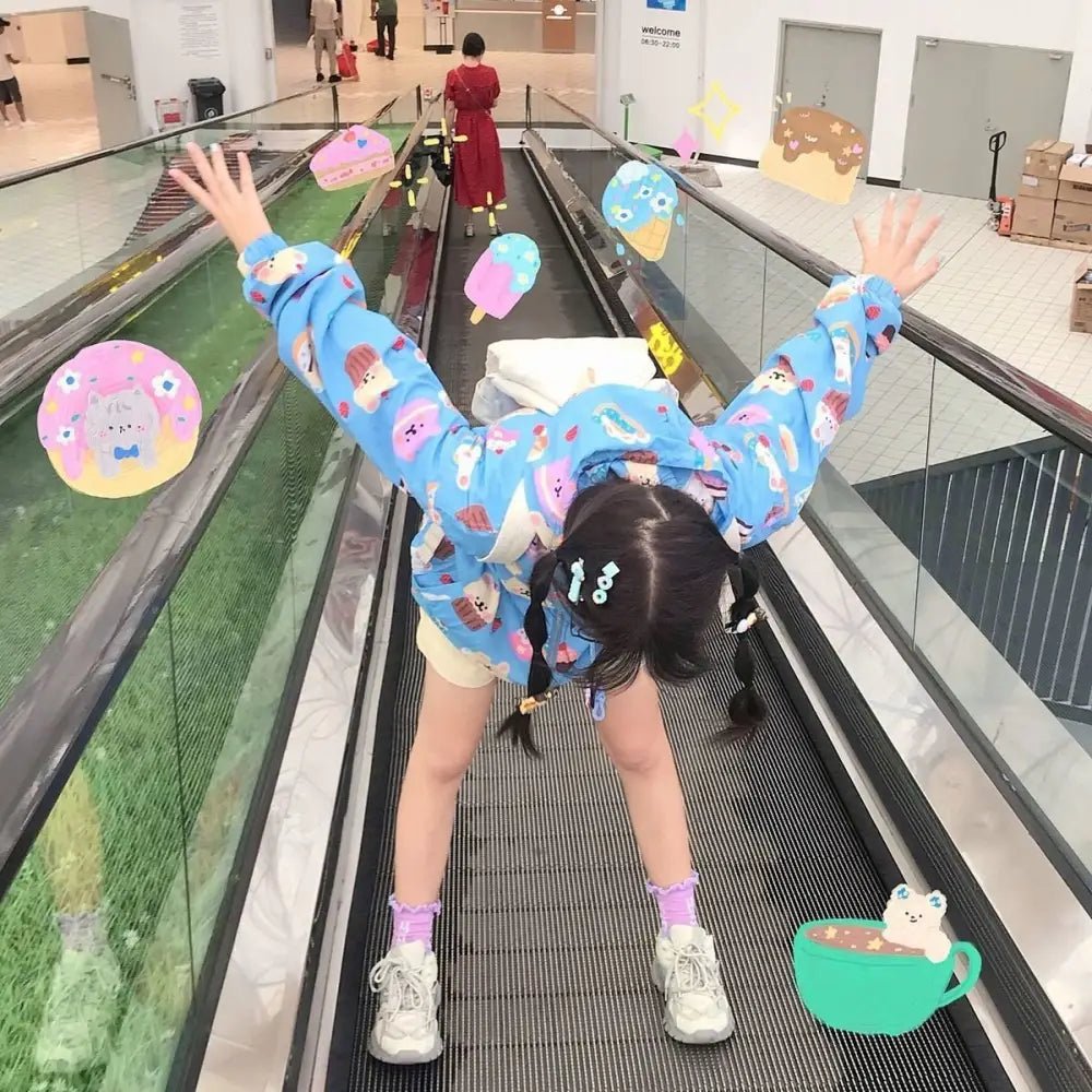 Bunny Inspired Windbreaker Coat for Cold Winter Days - Cosparty