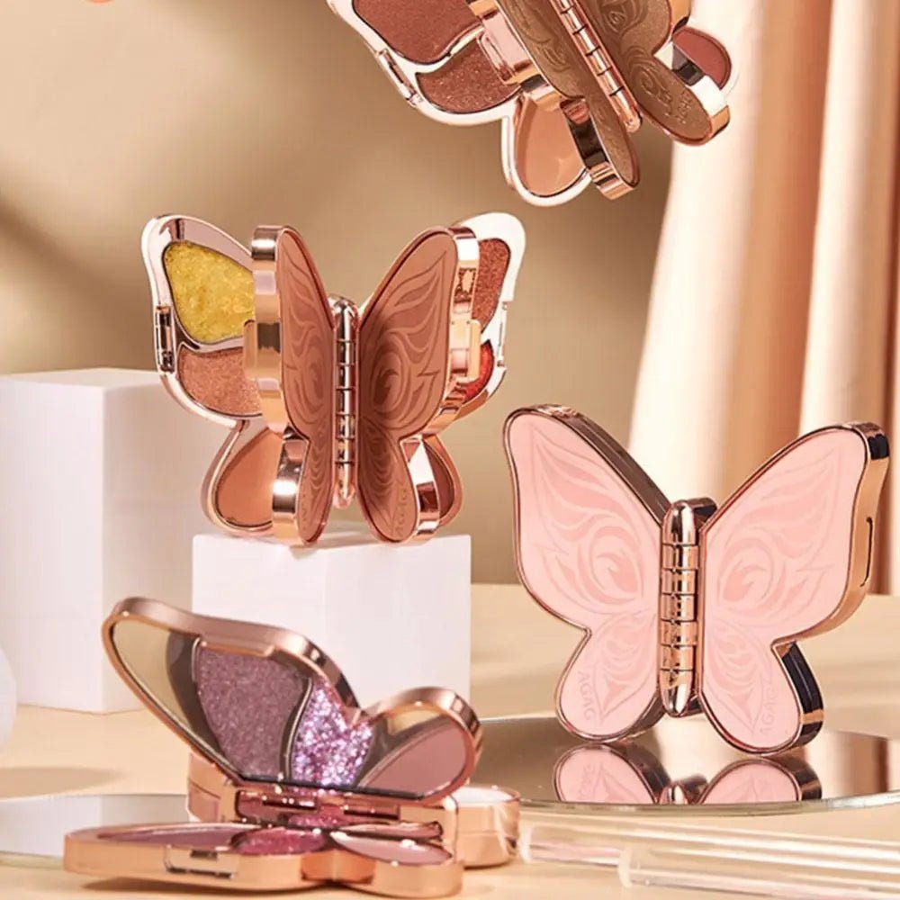 Butterfly Wing Glittering Make - Up Palette for Your Vanity Display - Cosparty