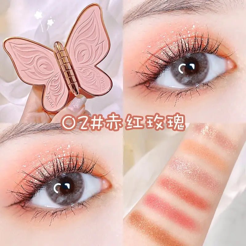 Butterfly Wing Glittering Make - Up Palette for Your Vanity Display - Cosparty