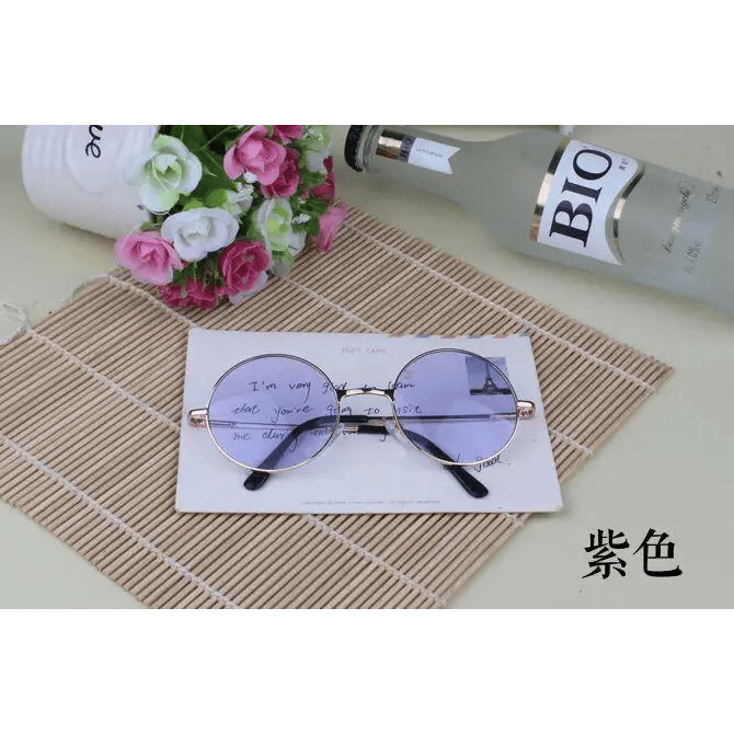 Candy Colored Circle Glasses for Every Style and Aesthetic - Cosparty