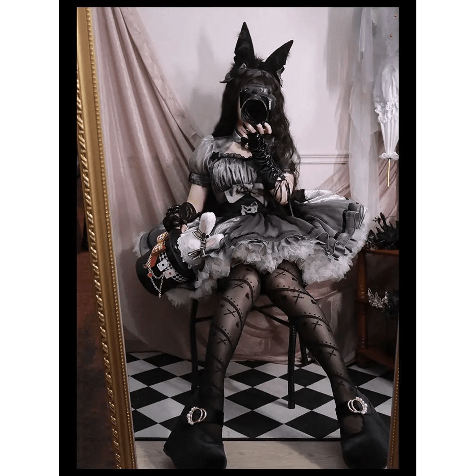 Card Captor Sakura Inspired Lolita Dress in High - Quality Materials - Cosparty