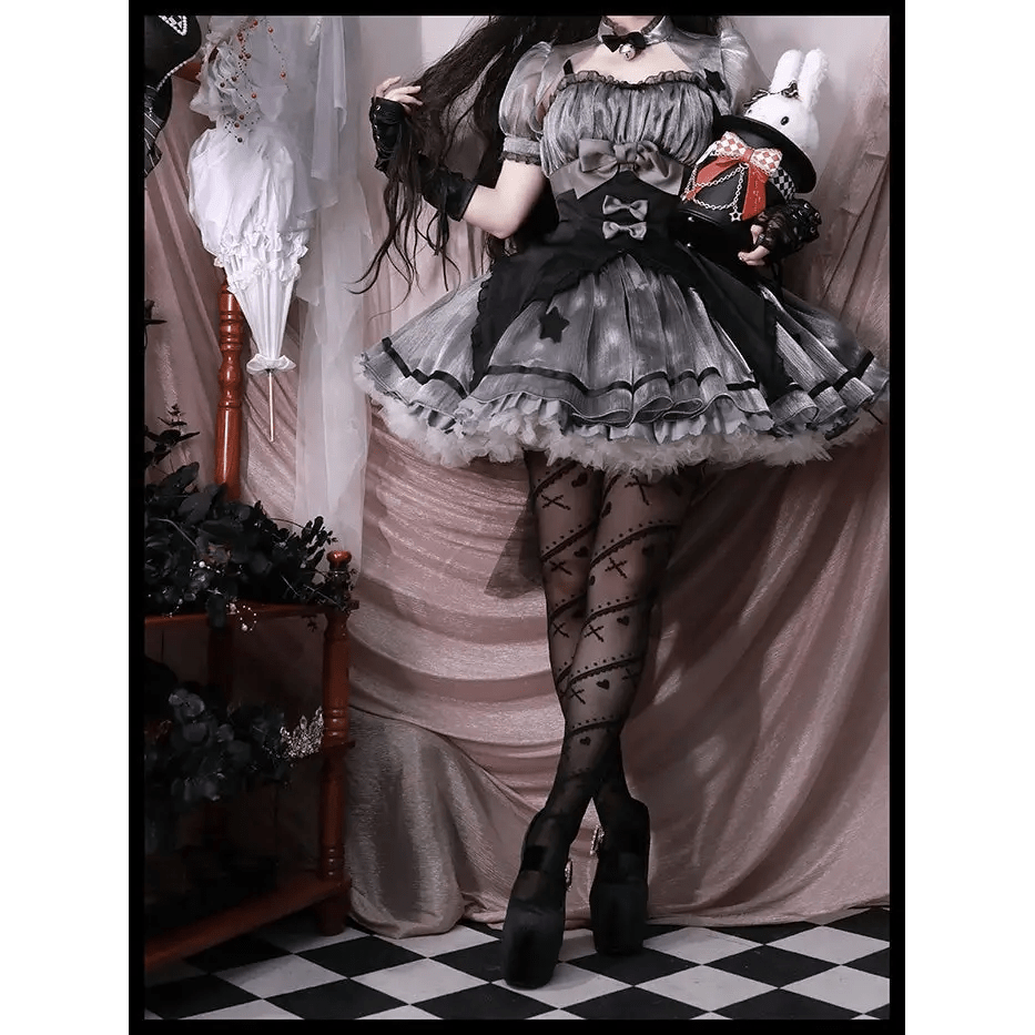 Card Captor Sakura Inspired Lolita Dress in High - Quality Materials - Cosparty
