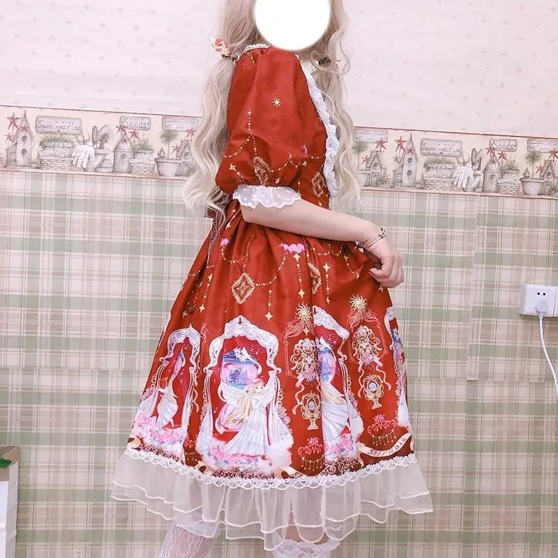 Celestial Angel Symphony Lolita Dress for Ethereal Fashion Lovers - Cosparty