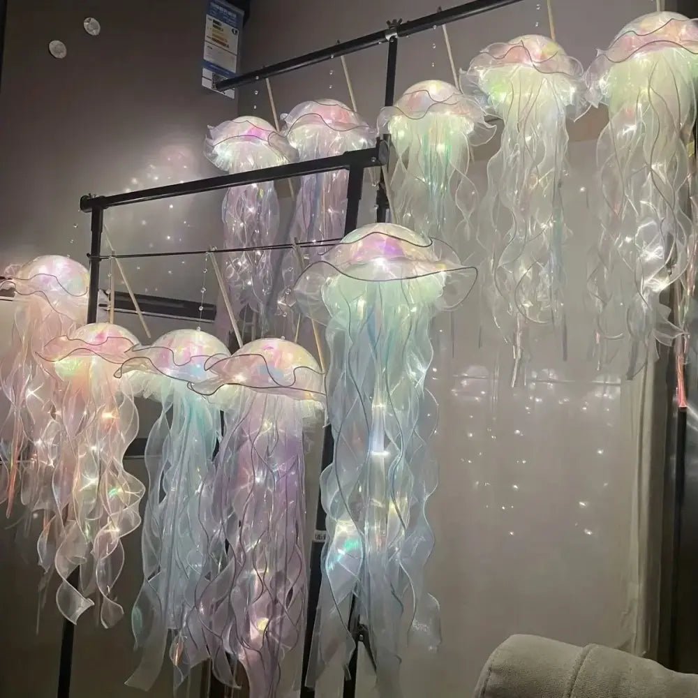 Charming Jellyfish Lights with Soft LED Glow and Sparkling Colors - Cosparty