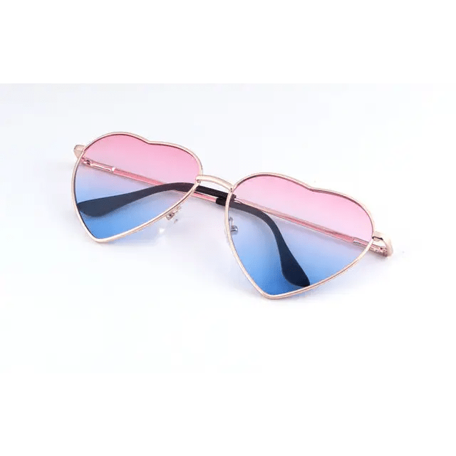 Chic Heart Shaped Aviator Sunglasses in Various Colors - Cosparty