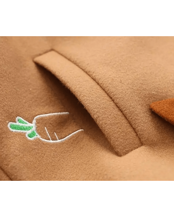 Chocolaty Brown Lolita Inspired Winter Jacket - Cosparty