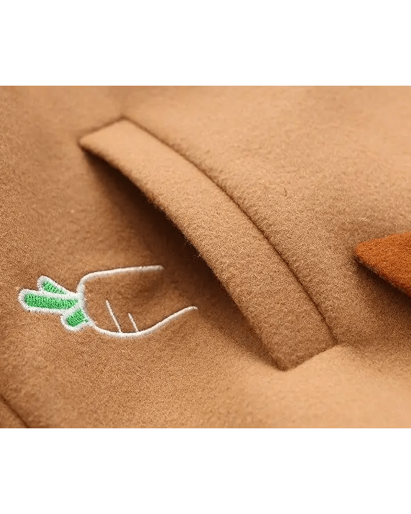 Chocolaty Brown Lolita Inspired Winter Jacket - Cosparty