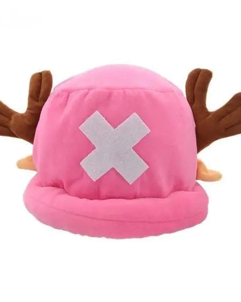 Chopper One Piece Cosplay Hat in Pink and Blue - Cosparty