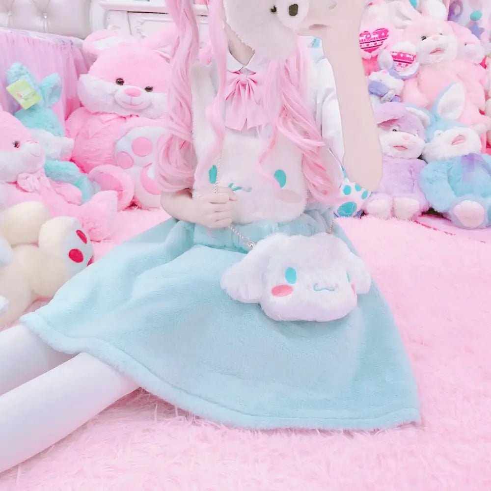 Cinnamoroll Plush Puppy Handbag for Fairy - Kei Style Outfits - Cosparty