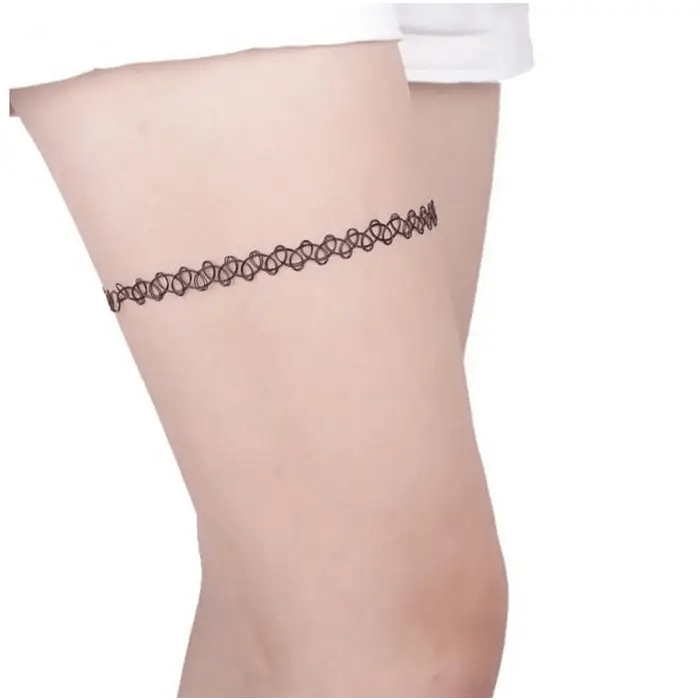 Classic 90s Inspired Choker Necklace in Various Colors - Cosparty