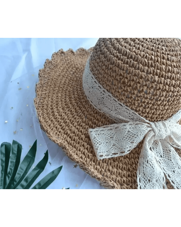 Country Maiden Sun Hat in High - Quality Tweed for Cottagecore Style - Cosparty