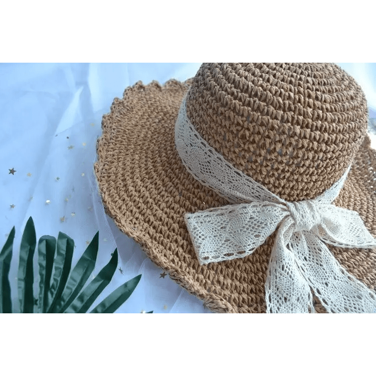 Country Maiden Sun Hat in High - Quality Tweed for Cottagecore Style - Cosparty